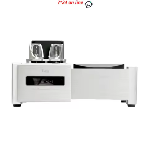 Yaqin SD-35A Vacuum Tube 6N8Px2 CD Player HiFi Bile Machine Power Amplifier Home Combination Audio O