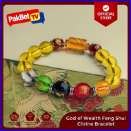 ⏥ ▦ ▽ God Of Wealth Feng Shui Citrine Bracelet | Feng Shui by PakBet TV