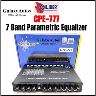 Caliber Pre Amp 7 Band CPE-777 Equalizer With Subwoofer Output