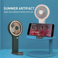 [Ready stock]usb mini fan mosquito repellent fan handheld personal portable rechargeable fan electic fan stand fans VRLW
