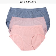 Giordano Beau Monde Womens Cotton Briefs (3-pack) 13470002