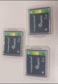 2GB CF Card Memory CompactFlash 中古 數碼 相機 記憶卡 記憶體 RAM CCD Compact Flash (另有 512MB 1GB 可供選擇)