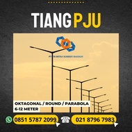 TIANG LAMPU PJU OKTAGONAL