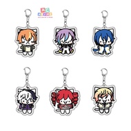 Silly Cats Keychain for Bag Accessories Rui Tsukasa Akito Bag VIRTUAL SINGER Boys Key Chain