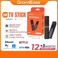 The 2026 Smart IM TV Stick supports 5G WiFi, Android 13.0 system, and full-channel unlocking for 8K