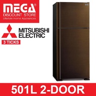 MITSUBISHI MR-F62ET 501L 2-DOOR FRIDGE (3 TICKS)