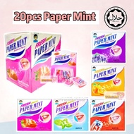 Hepin Paper Mint Candy 20pcs [grape /orange /mint /cola/strawberry]