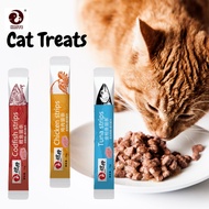 Creamy Vitamin Snek Kucing Cat Stick Cat Food Cat Snack Cat Wet Food Snek Kucing Cat Treat Stick Makanan Kucing 猫条 15g