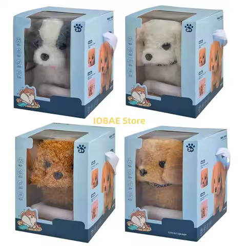 I-Waya Realistic Robot Puppy Lovely Walking Simulation Electric Puppy Birthday Gifts Christmas Gifts
