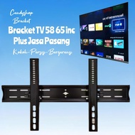 65 60 58 inch led lcd tv bracket plus installation tv bracket adjustable tv bracket heavy duty brack