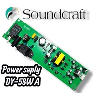 POWER SUPLAY SOUNDCRAFT DY-58 WA mixer supply FOR TYPE EFX-8 EFX-12 EFX-50