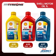 SHELL ADVANCE OIL AX3 AX5 AX7 1L