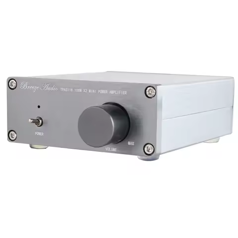 Breeze Audio BA100 MINI HiFi Class D Audio Digital Power Amplifier tpa3116d2 *2 TPA3116 Advanced 2*1