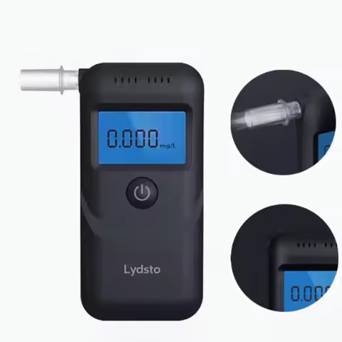 Lydsto Alcohol Detector Tester Sensitive Professional Breath Tester LCD Mini Digital Drunk Driving B