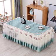 LIMITED!. LACE TABLE CLOTH 55X110X40CM - RECTANGLE LACE TABLE CLOTH TABLE RUNNER