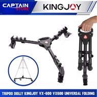 KINGJOY VX-600 VX600 UNIVERSAL FOLDING CAMERA DOLLY TRIPOD