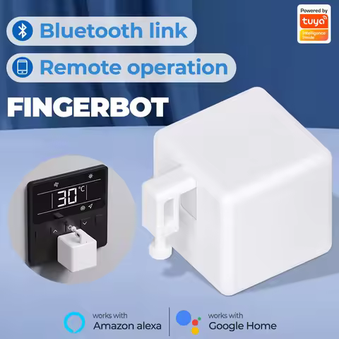Tuya WiFi Fingerbot Button Pusher For Switch Bluetooth Smart Switchbot Timer Finger Robot Switch Bot