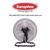 Europace EPF 2203U (20") Twin Turbo Power Floor Fan
