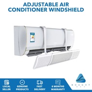 Adjustable Air Conditioner Windshield Anti Direct Blowing Air Baffle Block for Aircon Deflector Prevents Direct Wind