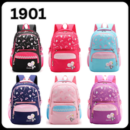 1901 #Korea Backpack High Quality ( Beg Sekolah / School Bag / Beg Galas / Laptop / College ) Design Girl