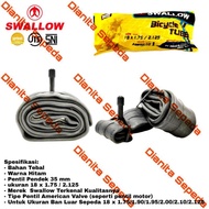 Children's bicycle inner tube 18 x 1.75 / 2.125 swallow
