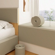 Shock-Absorbing Soft Cushion Wall Pad, Tatami Mat Style Wall Padding, Bed Head Wall Protector, For K