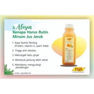 JUS TOZA 1 L / TOZA JUICE / MINUMAN SEGAR / JUS BUAH / MINUMAN VITAMIN