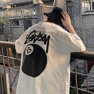 MYS t shirt lelaki 【 M-6XL 】British Sports Billiards Printed Street Short Sleeved MYS t shirt lelaki