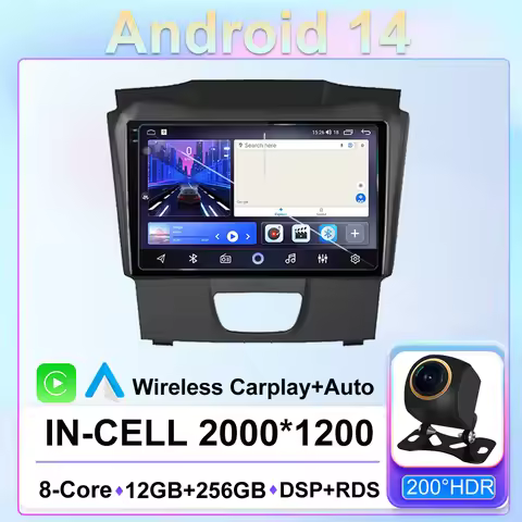 Android 15 Carplay Car Radio Multimedia For Chevrolet TrailBlazer 2012 - 2016 S-10 S10 Colorado For 