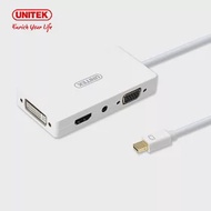 UNITEK Mini DisplayPort轉HDMI / DVI / VGA轉換器