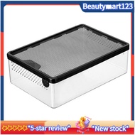Transparent Reptile Feeding Box Amphibian Insect Reptile Breeding Box Ventilation Hatching Container