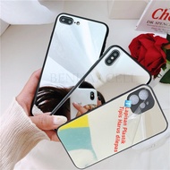 SOFTCASE TPU KACA OPPO A58 5G A57 4G A54 A53 A33 A52 A92 A78 5G A77S CASE MIRROR - BD