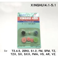 Mini Car Accessories 4WD Cinghui 4WD 4:1-5:1 Gear Set 3 Gears