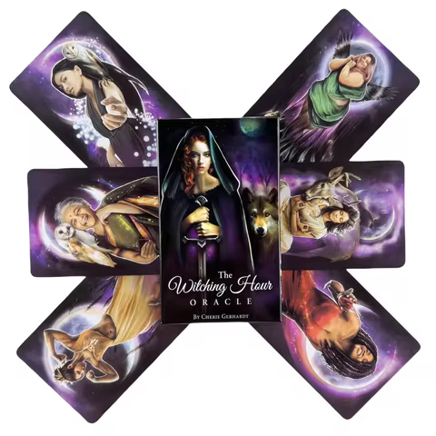 1Pcs Deck Tarot The Witching Hour Oracle Cards A 39 Pcs Playing Cards