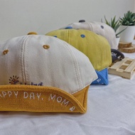 基本款撞色鴨舌童帽