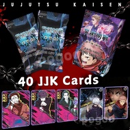 40Pcs Jujutsu Kaisen Cards Gojo Sukuna rare SE/ACE/SAR jjk kad anime merch collection 咒术回战 卡牌