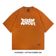 Rown Division Oversize 30s T-Shirt || Meltana Tanned T-Shirt Baju T Shirt Lelaki