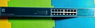LevelOne GSW-1657 16埠 Gigabit 乙太網交換器|3Com OfficeConnect 雙速交換器