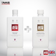 Autoglym Super Resin Polish 500 ml. น้ำยาขัดเคลือบเงาฟื้นฟูผิวสีรถยนต์ + Autoglym Extra Gloss Protec