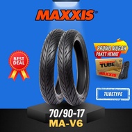 MAXXIS TUBETYPE MA-V6 / BAN MAXXIS (70/90-17 - 80/90-17 - 90/80-17 )