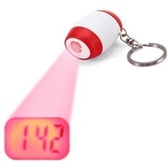 Mini LCD Projection Clock Timer with Keychain Key Ring