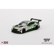 Mini GT 1:64 Bentley Continental GT3 6 2018 Car Model - MGT00222