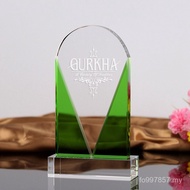 Prize K9GM K9 Trophy Souvenir Cross-Border Crystal Excellent Production Crystal Transparent Award St