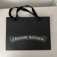 Chrome Hearts 克羅心 名牌 精品 紙袋 禮品袋 專櫃正品 23*30.5*10cm