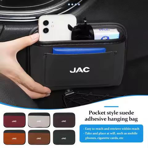 Car Storage Pocket Organizer Bag Side Door Phone Key Tidying Box For JAC S2 J3 Board JS2 S3 JS3 J2 S