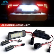 OPENMALL Car Rear License Number Plate Light SMD LED Lamp CANbus For VW Passat B6 CC Eos Golf 4 5 6 
