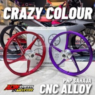 ENKEI G500 Y15 Y16 CUSTOM HUB 1.4/1.4x17 PURPLE MERAH COPPER BLACK/ ENKEI G500 Y15 PURPLE merah