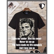 Elvis Presley Eps T-shirt. 4 Men'sWanita/