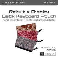 Rebult X Dignity Batik Keyboard Pouch for Mechanical Keyboards