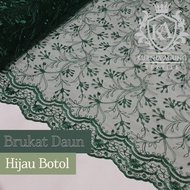 Kain Tile Bordir Mutiara Meteran Gliter Brukat D7 Per Meter bahan gamis kebaya mewah